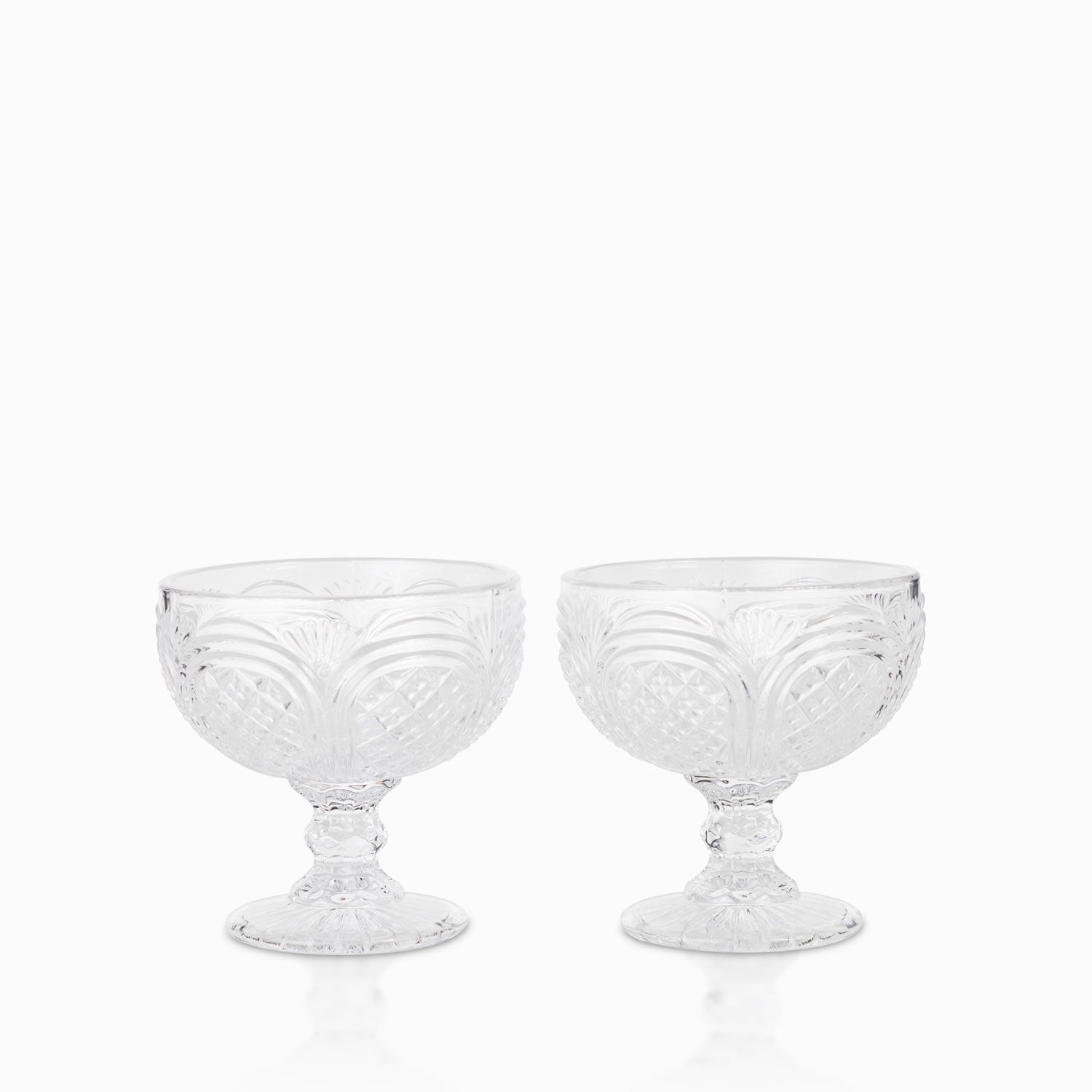 Copa para helado toledo set x 2