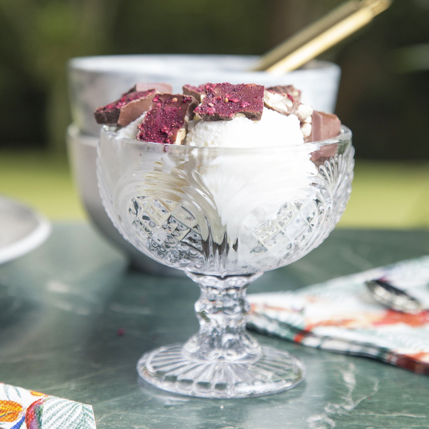 Copa para helado toledo set x 2