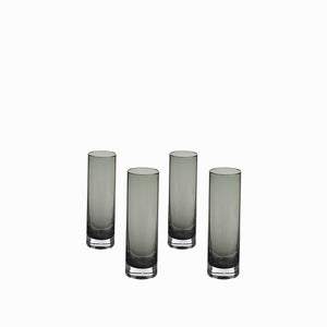 Copa tequila gris 60ml setx4 - Ambiente Gourmet México