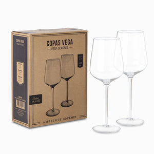 Copa vega en cristal 650 ml setx2 - Ambiente Gourmet México