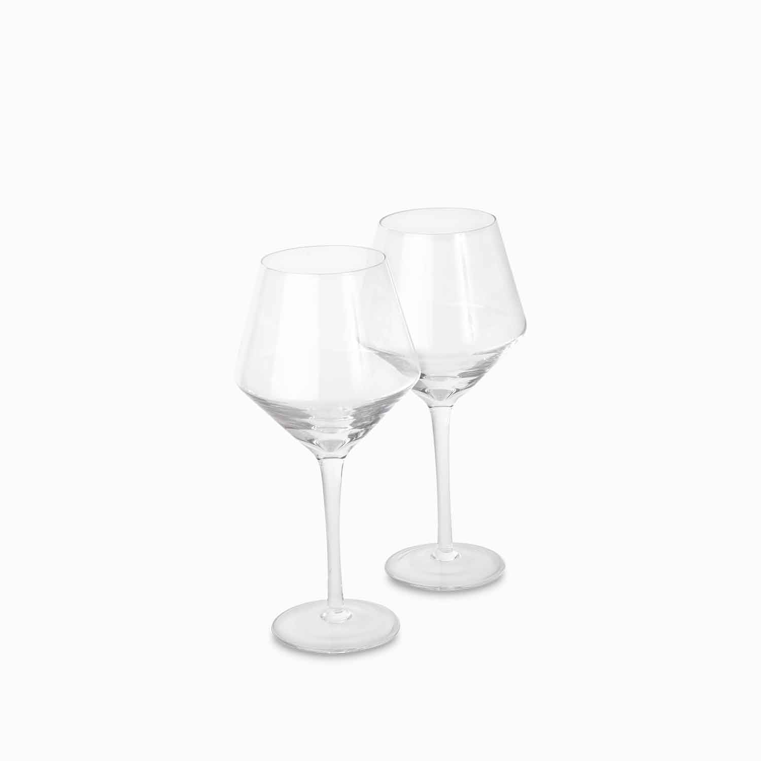 Copa vino angulo 610 ml set x 2 - Ambiente Gourmet México
