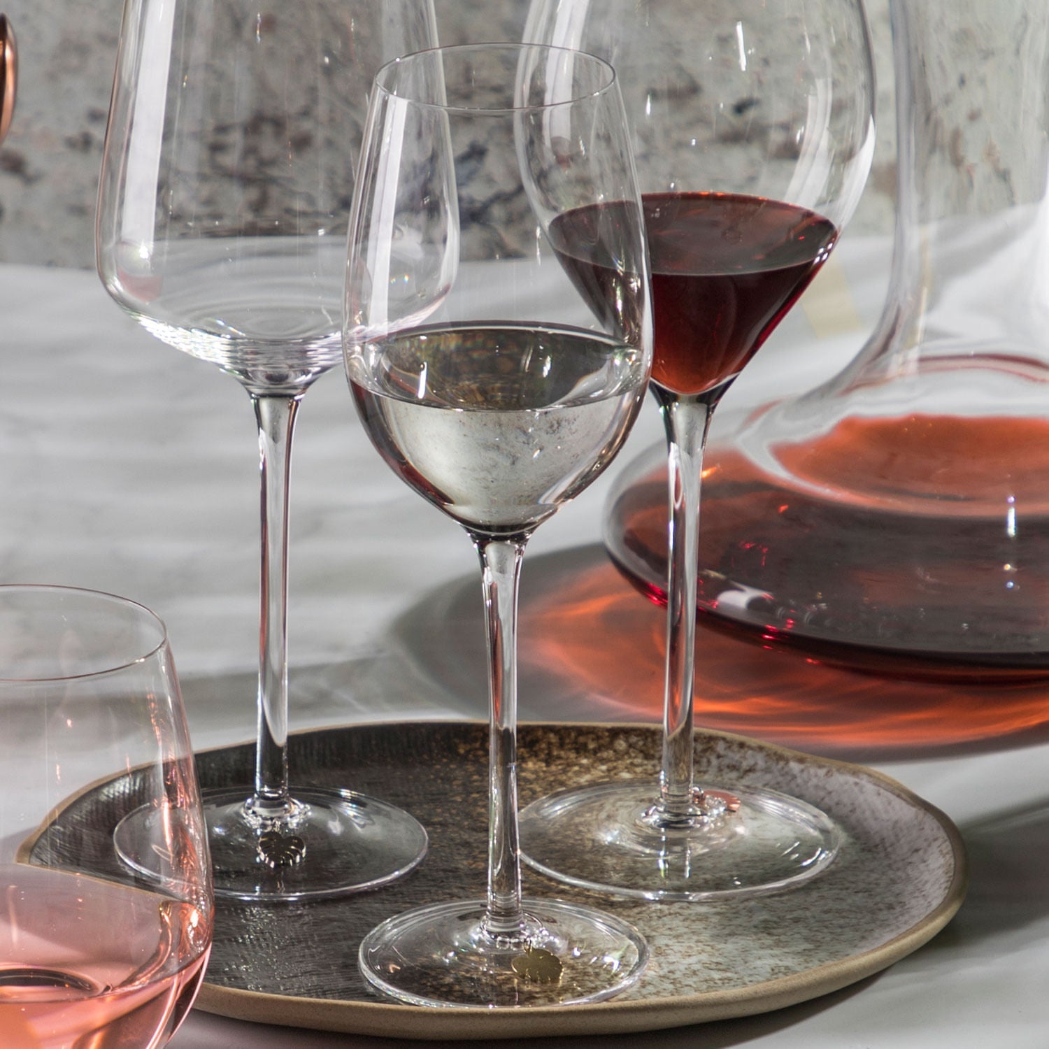 Copa vino blanco en cristal 430 ml setx2 - Ambiente Gourmet México