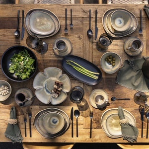 Cubiertos Austin negro mate setx20 - Ambiente Gourmet México