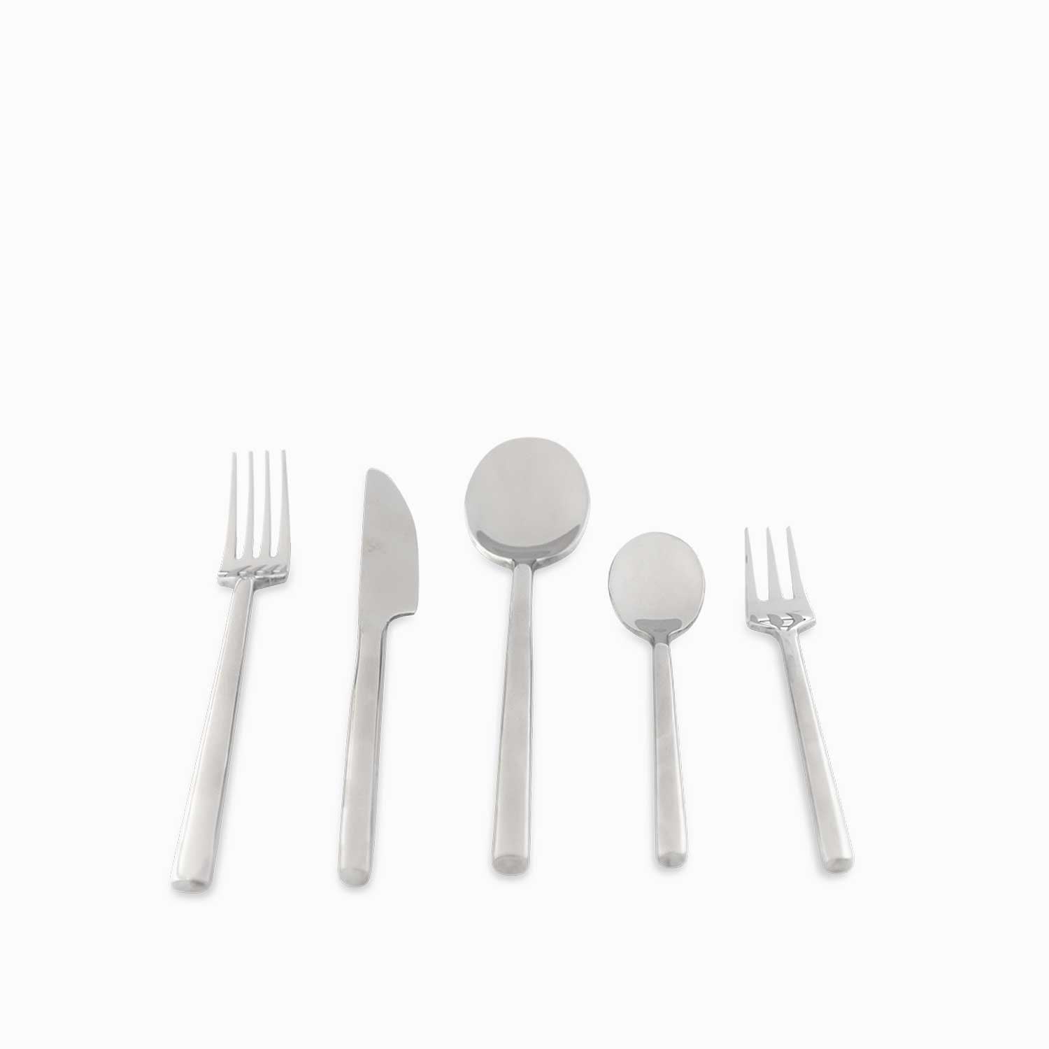 Cubiertos Austin plateado setx20 - Ambiente Gourmet México