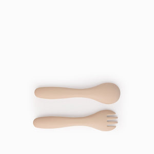 Cubiertos Infantiles Silicona Set X2 - Ambiente Gourmet México