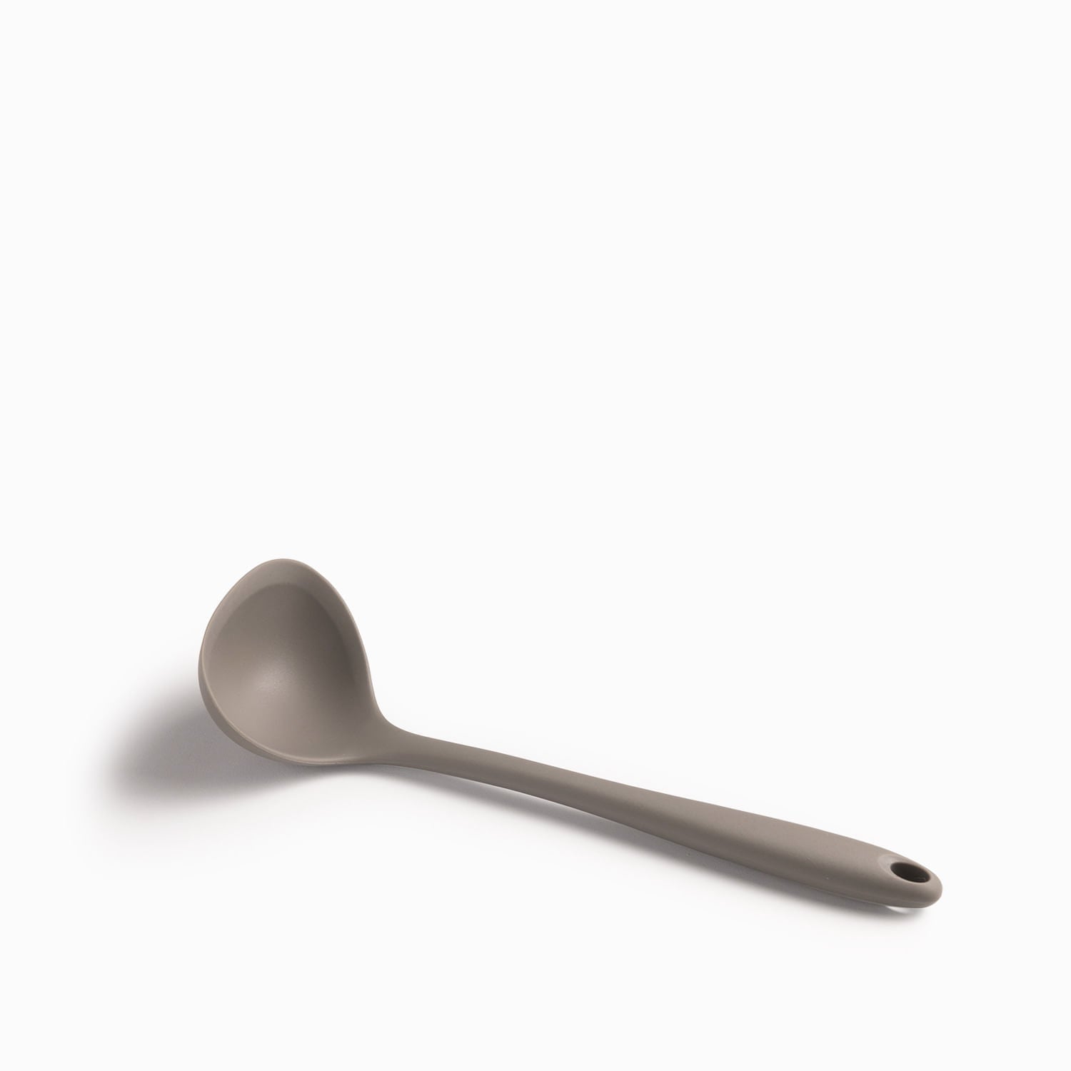 Cucharon sopa silicona gris - Ambiente Gourmet México
