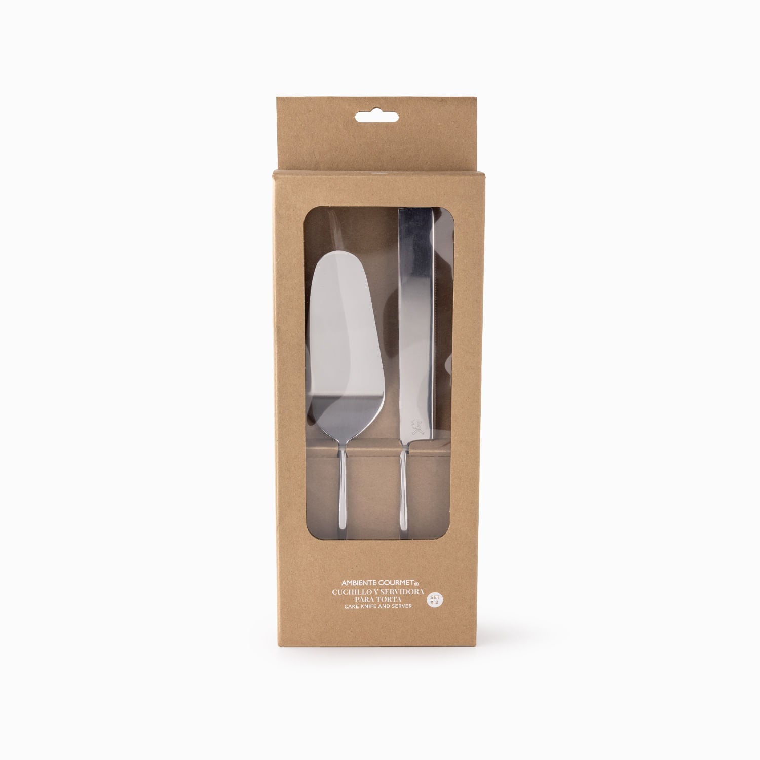 Cuchillo y servidora para torta setx2 - Ambiente Gourmet México