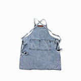Delantal denim