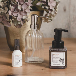 Dispensador de Jabón Cuadrado Rayas - Ambiente Gourmet México