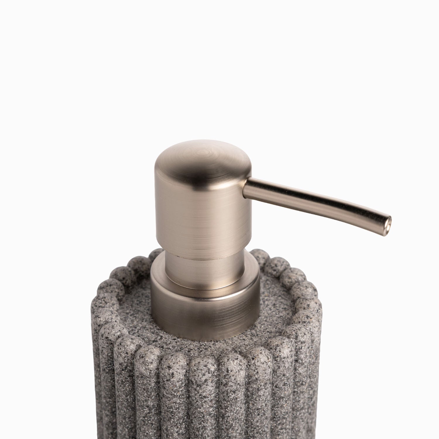 Dispensador De Jabon Rayas Gris - Ambiente Gourmet México