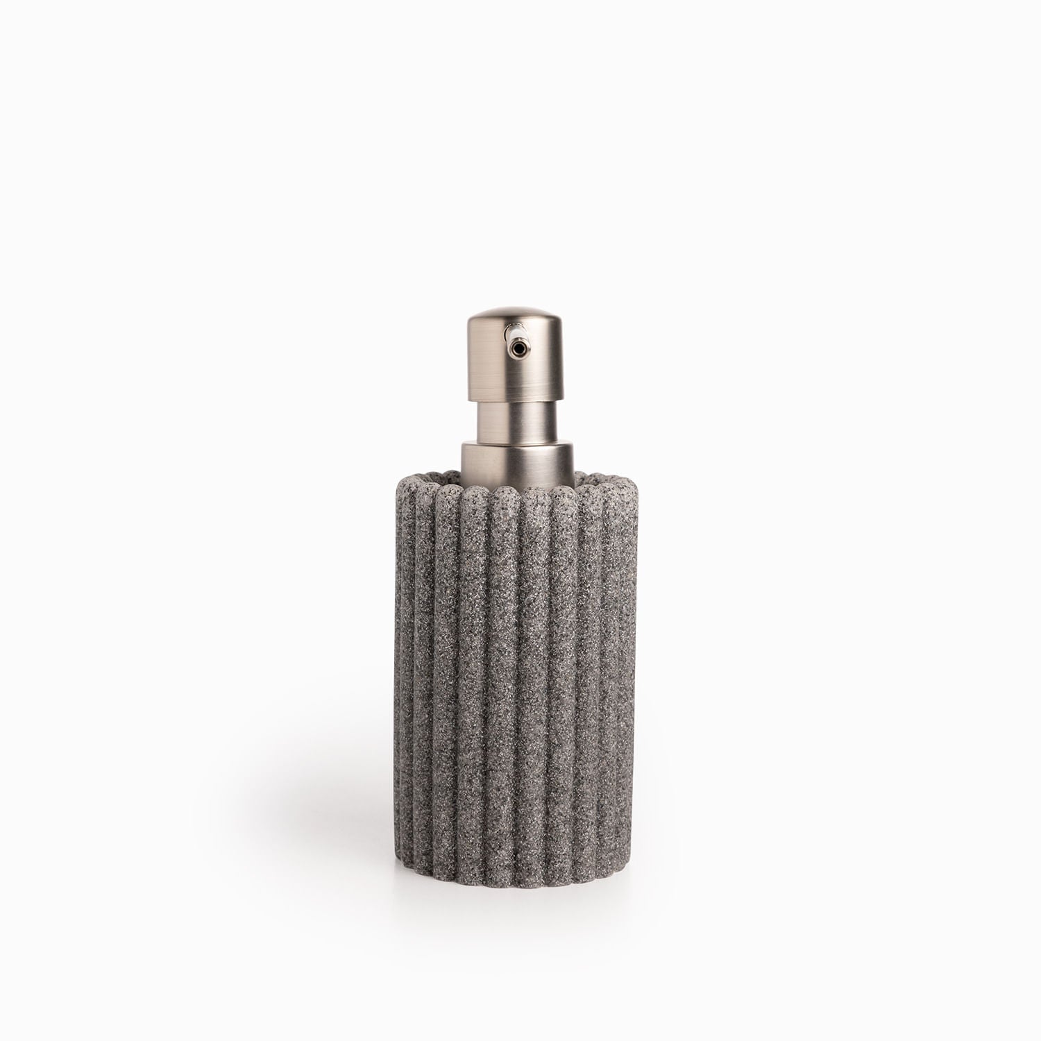 Dispensador De Jabon Rayas Gris - Ambiente Gourmet México