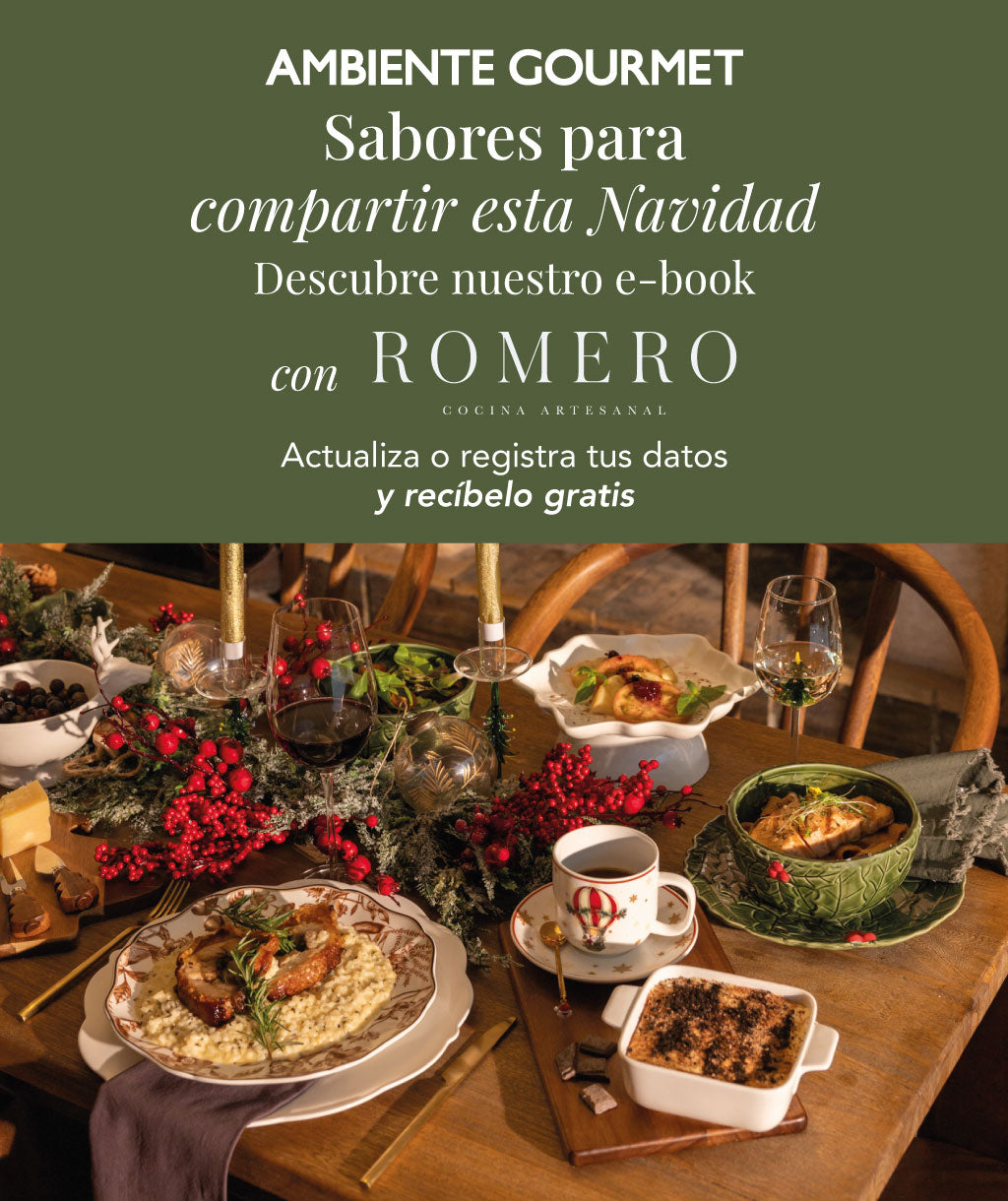 Sabores para compartir esta Navidad – e-book Romero x Ambiente Gourmet
