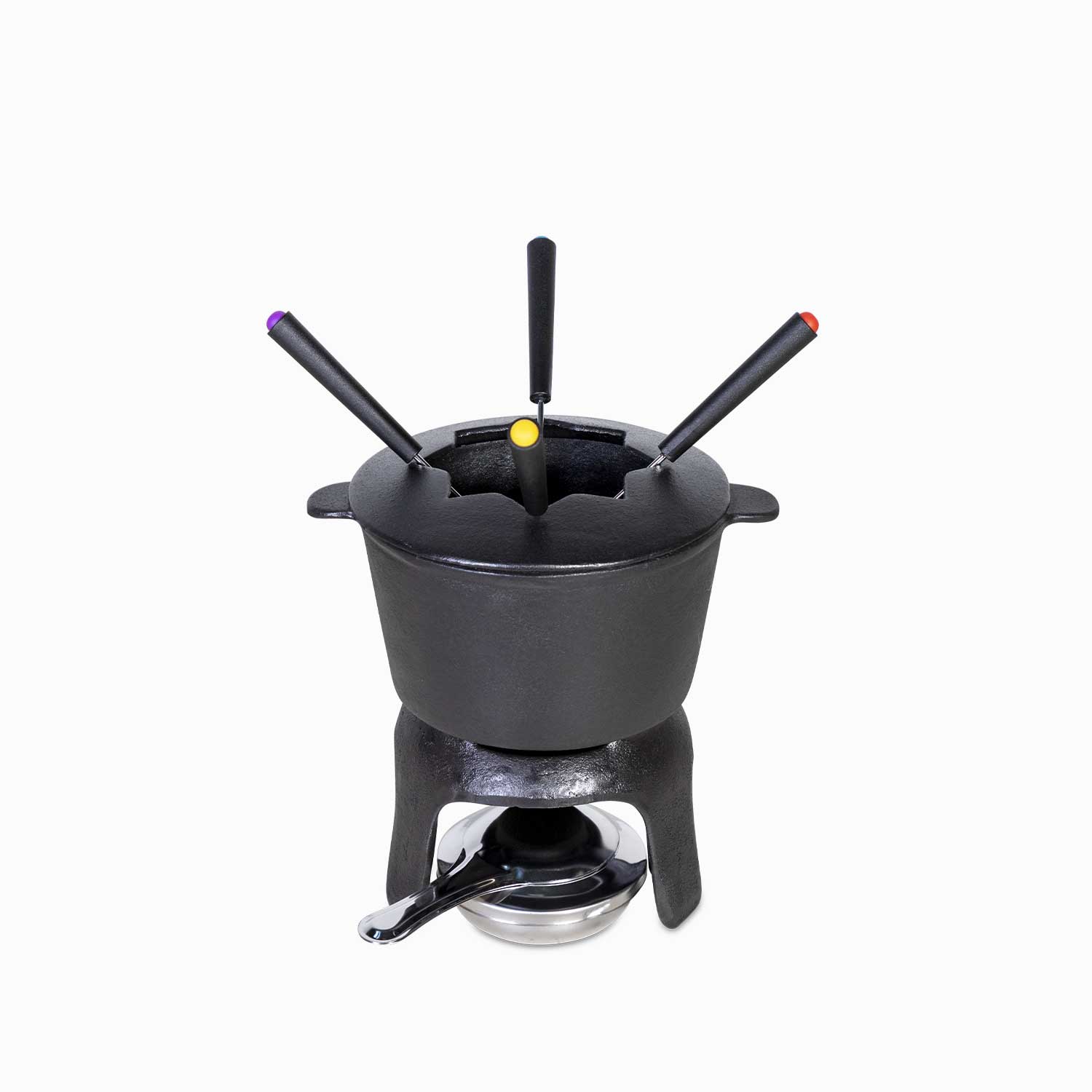 Fondue negro en hierro fundido - Ambiente Gourmet México