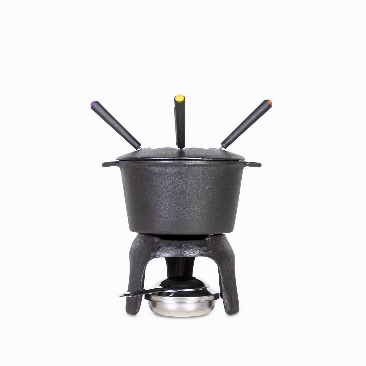 Fondue negro en hierro fundido - Ambiente Gourmet México