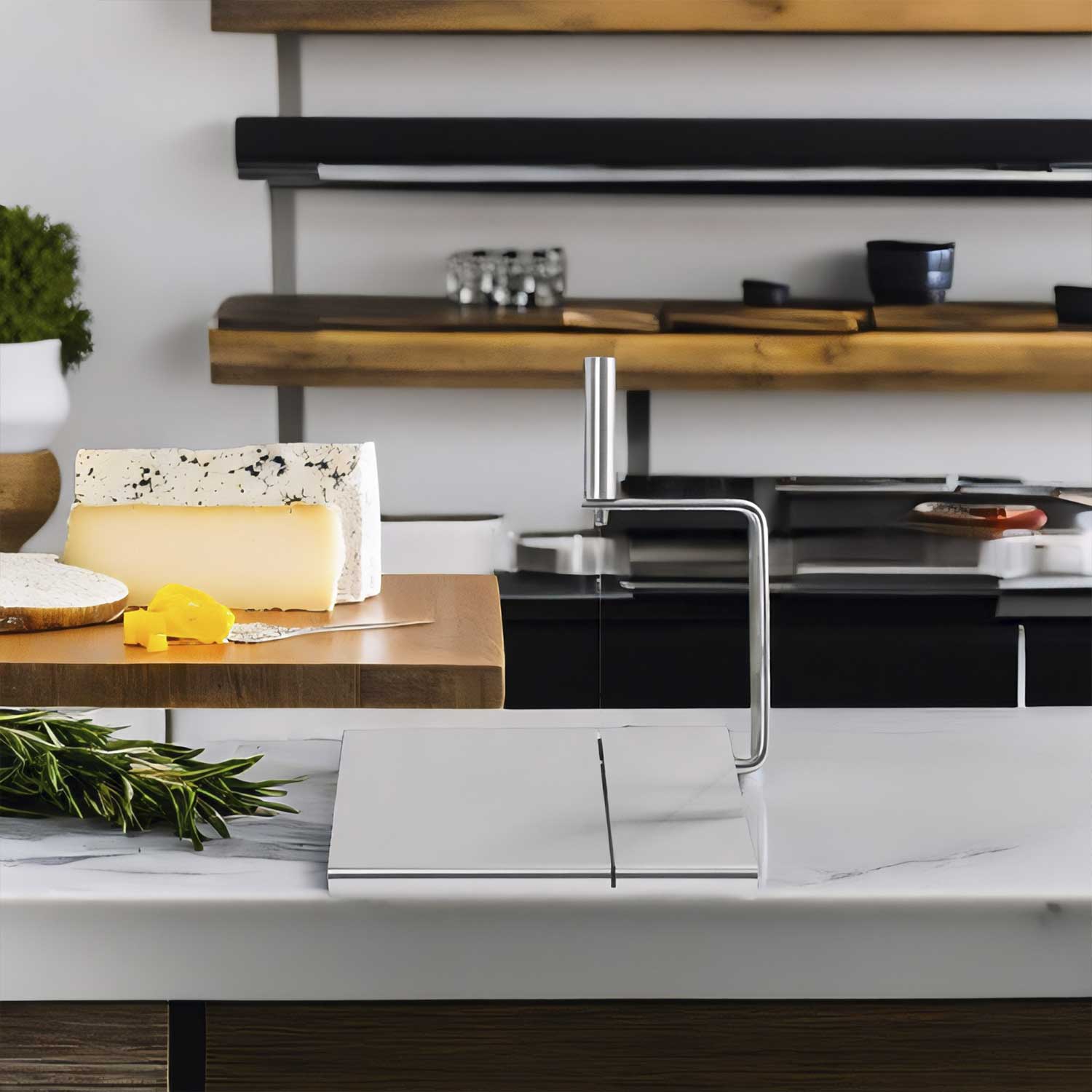 Guillotina para quesos en acero inoxidable - Ambiente Gourmet México