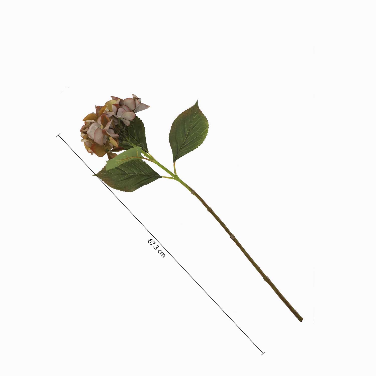 Hortensia verde otoño 67cm