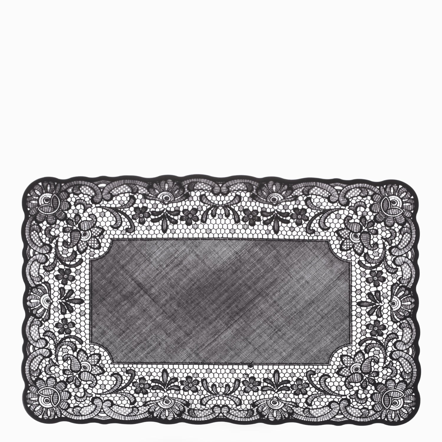 Individual crochet negro