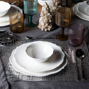 Individual Metallic silver - Ambiente Gourmet México