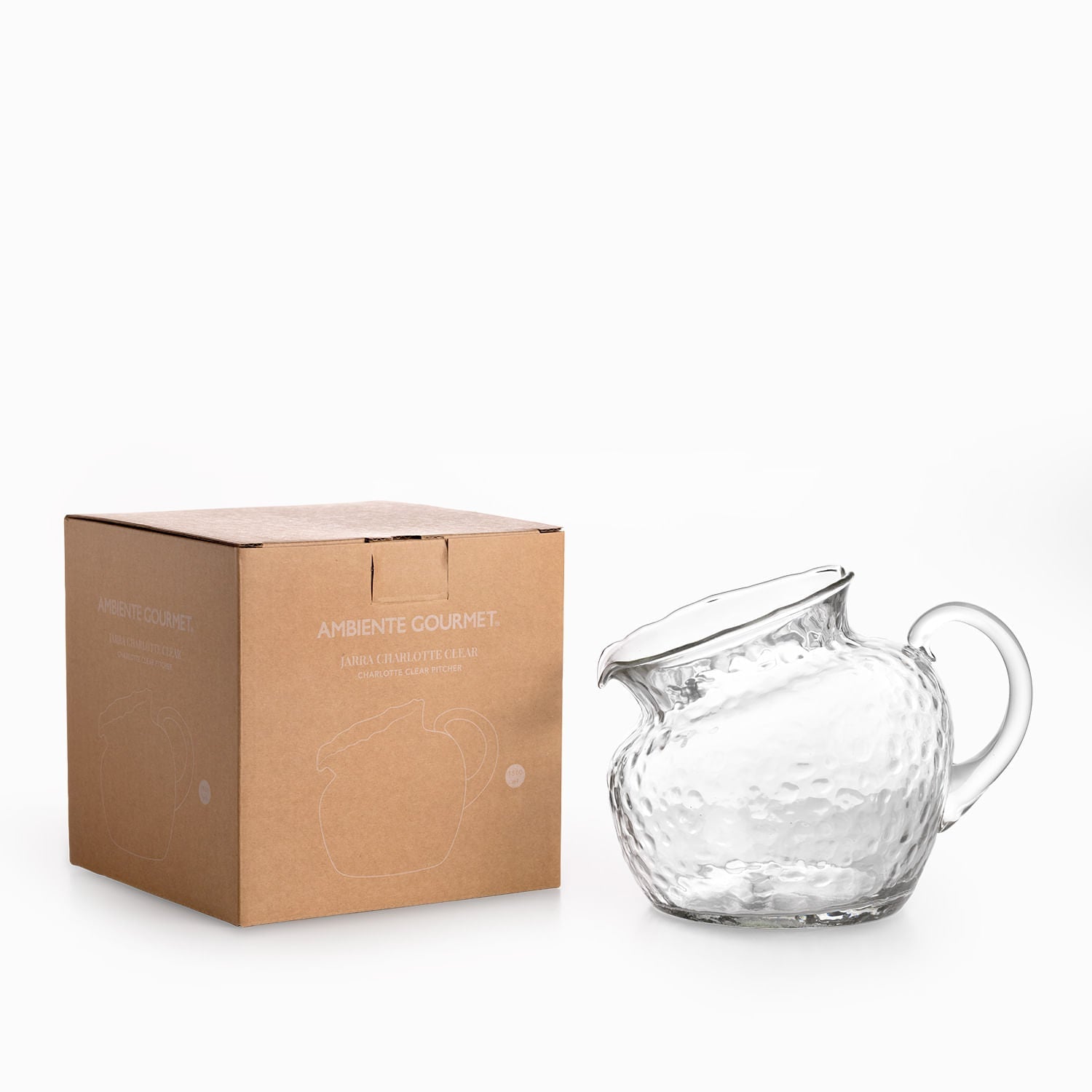 Jarra Charlotte clear 1500ml - Ambiente Gourmet México