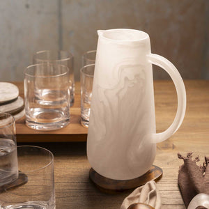 Jarra en Resina Blanca - Ambiente Gourmet México