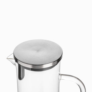 Jarra en vidrio borosilicato con tapa 1300ml - Ambiente Gourmet México