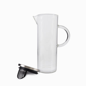 Jarra en vidrio borosilicato con tapa 1300ml - Ambiente Gourmet México