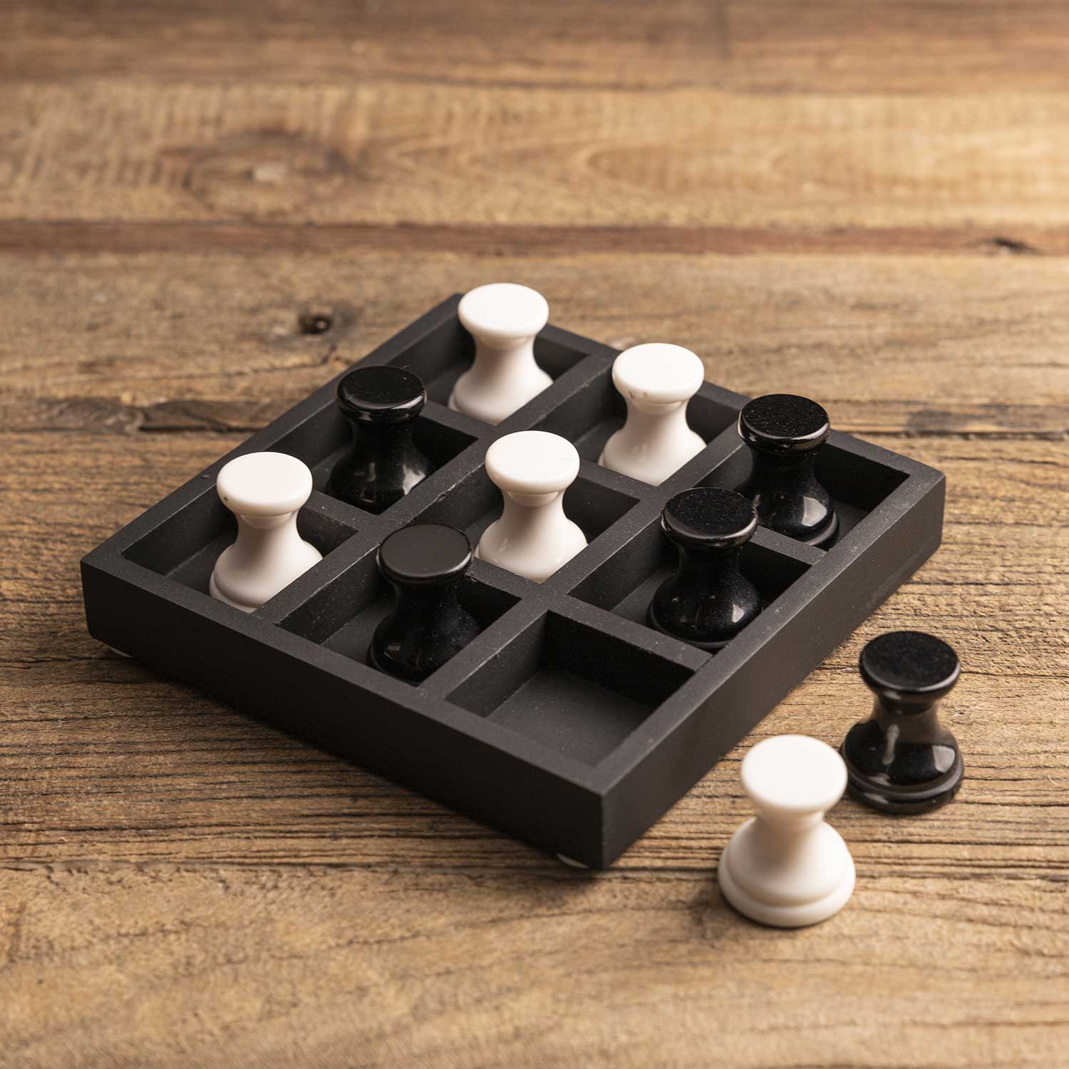 Juego ajedrez blanco y negro - Ambiente Gourmet México