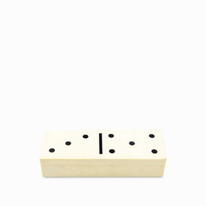Juego domino blanco y negro