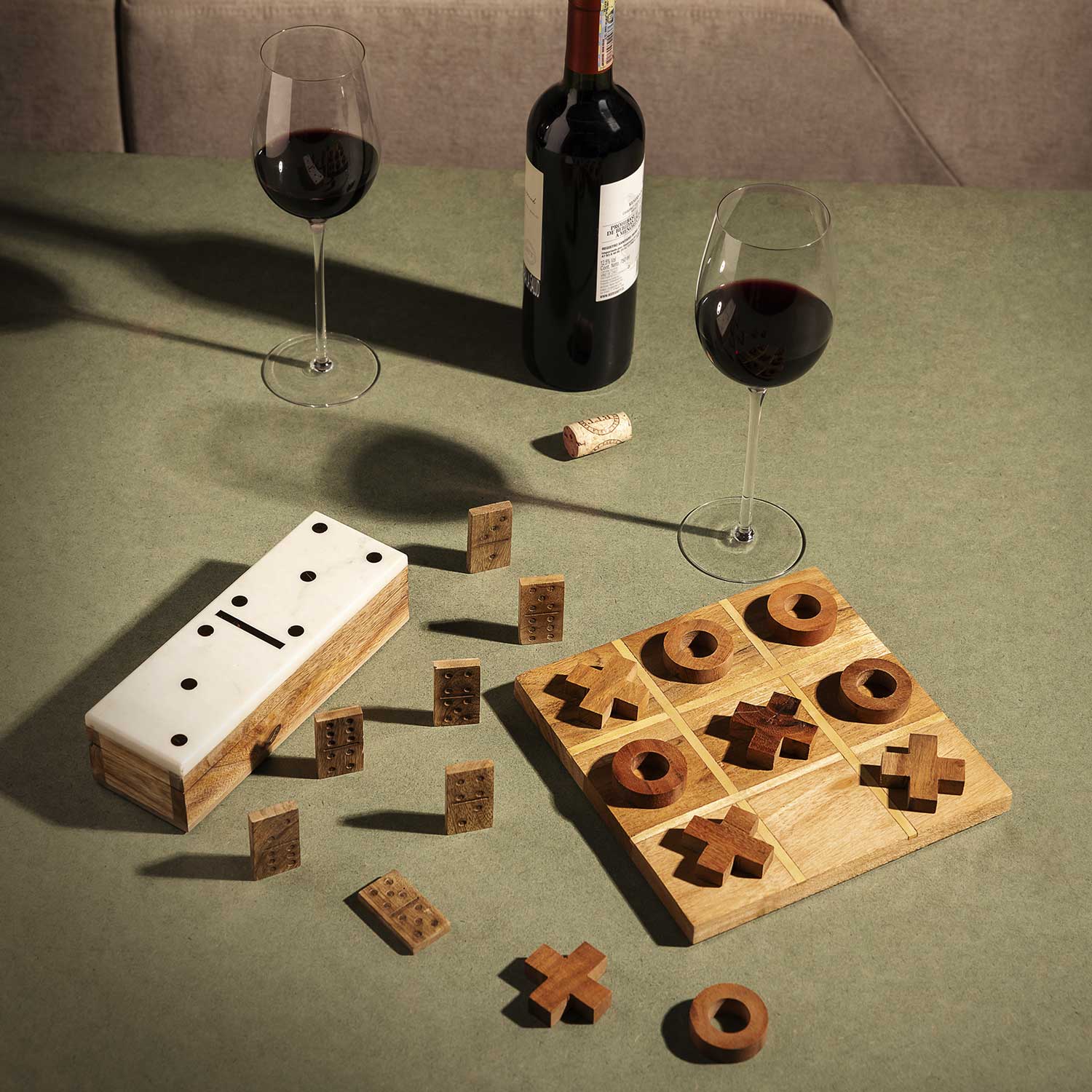Juego Triqui en Madera - Ambiente Gourmet México