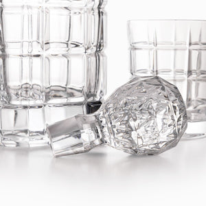 Licorera y vasos para licor ezra setx3 - Ambiente Gourmet México