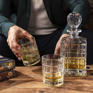 Licorera y vasos para licor ezra setx3 - Ambiente Gourmet México