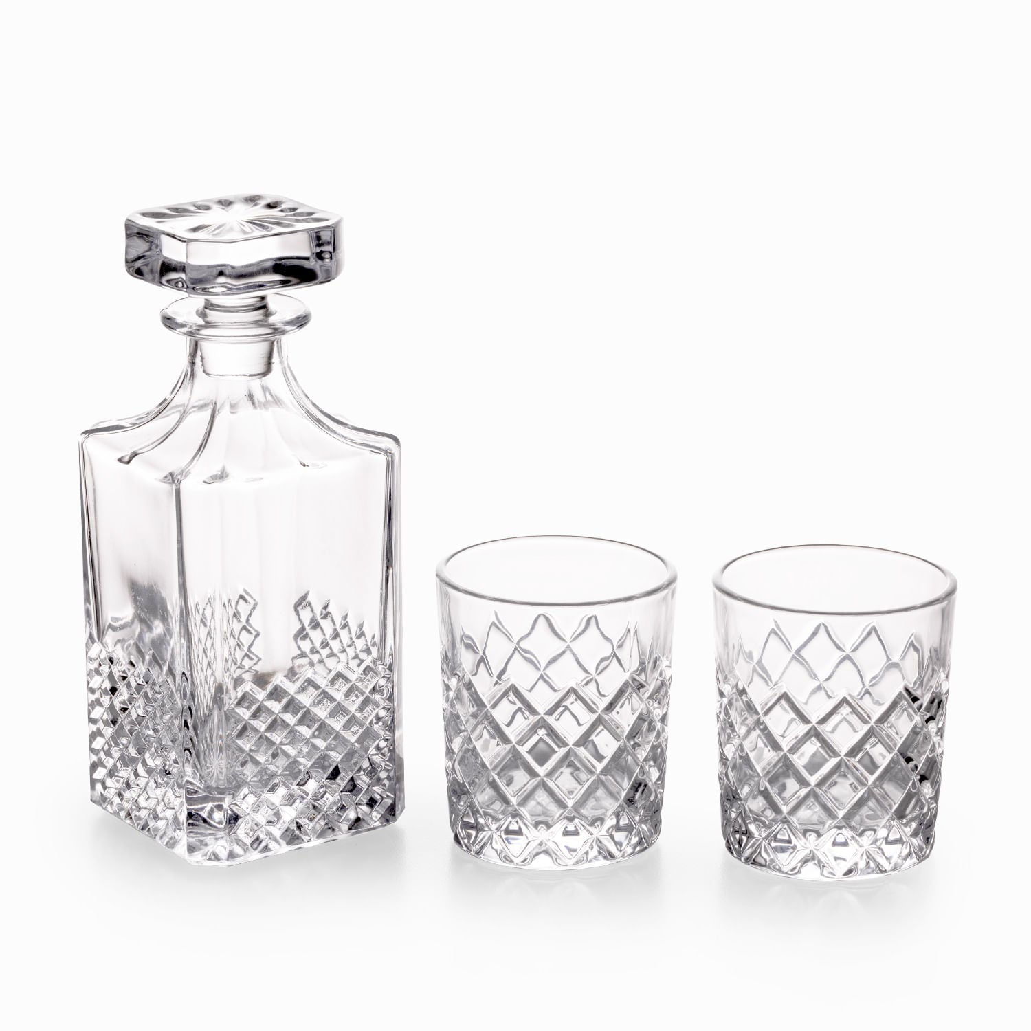Licorera y vasos para licor lago setx3 - Ambiente Gourmet México
