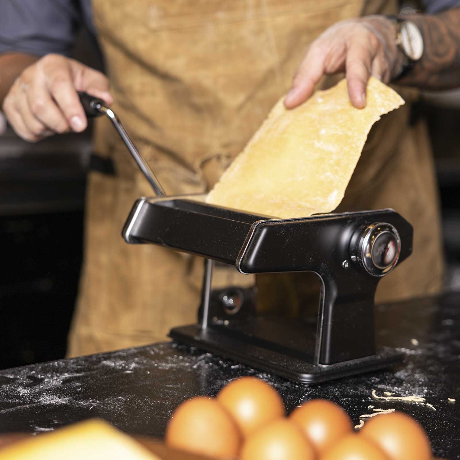 Maquina de pasta negra - Ambiente Gourmet México