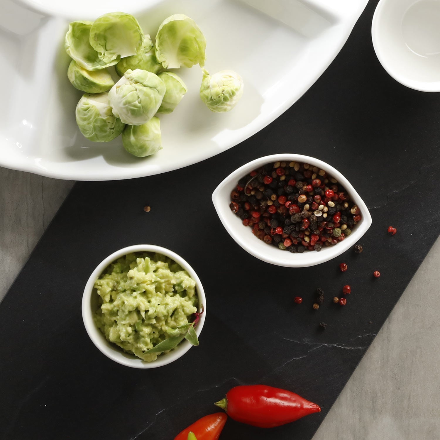 Mini salsero batea - Ambiente Gourmet México