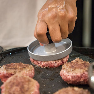 Molde hamburguesas en aluminio forjado