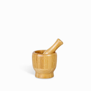 Mortero en bambu - Ambiente Gourmet México