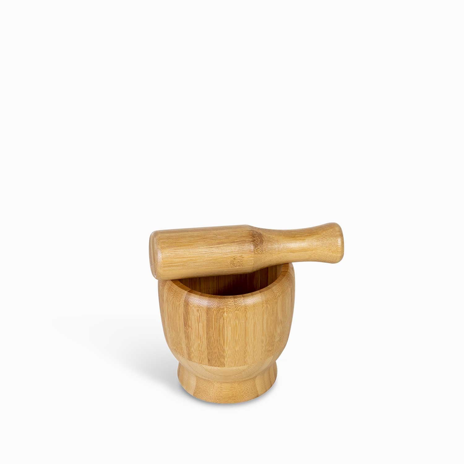 Mortero en bambu - Ambiente Gourmet México