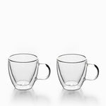 Mug alto doble pared 160ml setx2