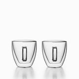Mug alto doble pared 160ml setx2