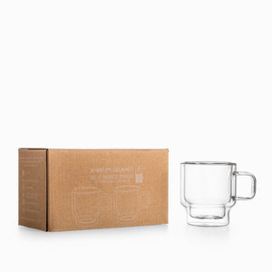 Mug doble pared 100ml set x2 - Ambiente Gourmet México