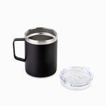 Mug doble pared en acero negro - Ambiente Gourmet México