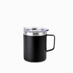 Mug doble pared en acero negro - Ambiente Gourmet México