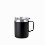 Mug doble pared en acero negro - Ambiente Gourmet México