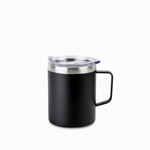 Mug doble pared en acero negro - Ambiente Gourmet México