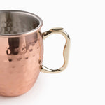 Mug en acero Moscú copper mate - Ambiente Gourmet México