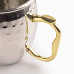 Mug en acero Moscú plateado mate - Ambiente Gourmet México