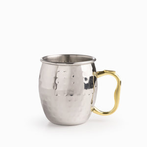 Mug en acero Moscú plateado mate - Ambiente Gourmet México