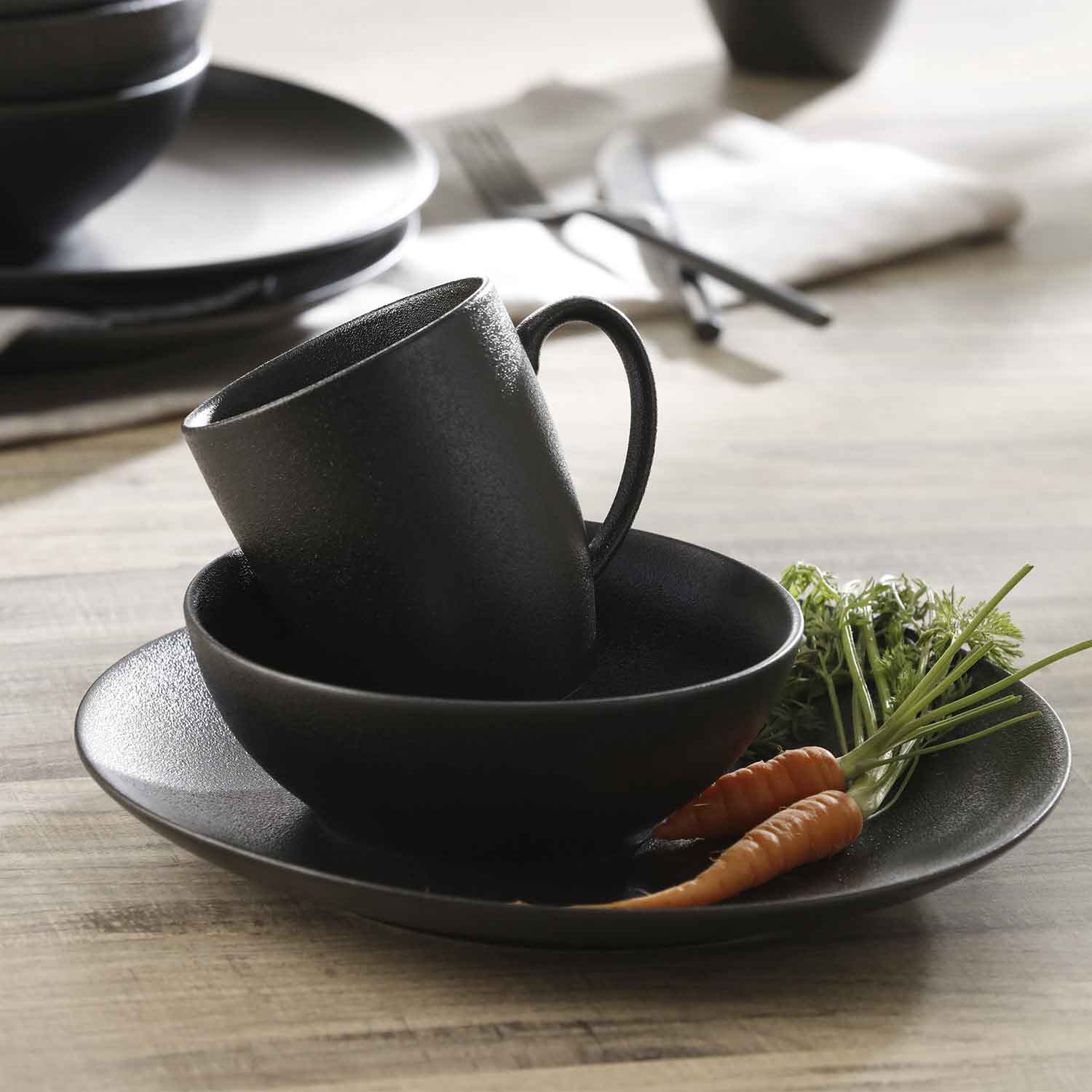 Mug negro mate - Ambiente Gourmet México
