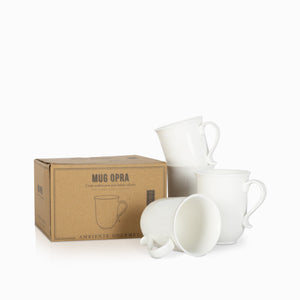 Mug opra 270ml setx4 - Ambiente Gourmet México