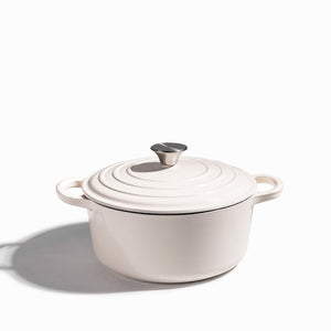 Olla blanca 24cm en hierro fundido - Ambiente Gourmet México